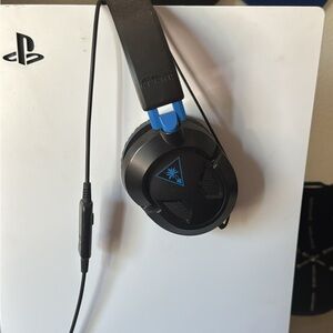 Black and Blue Gaming Headset